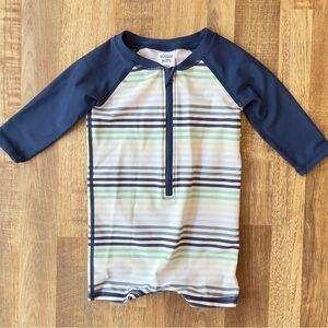 NWOT Rugged Butts Striped Rash Guard